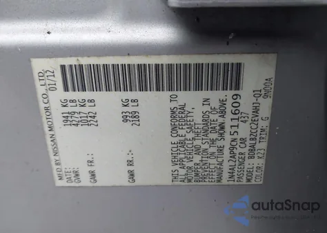 2012 Nissan Altima 2.5 S from USA, damaged, VIN 1N4AL2AP9CN511609